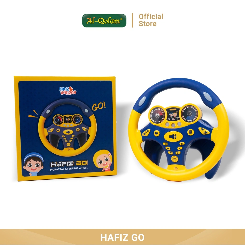 ALQOLAM Hafiz Go - Mainan Edukasi Steering Wheel