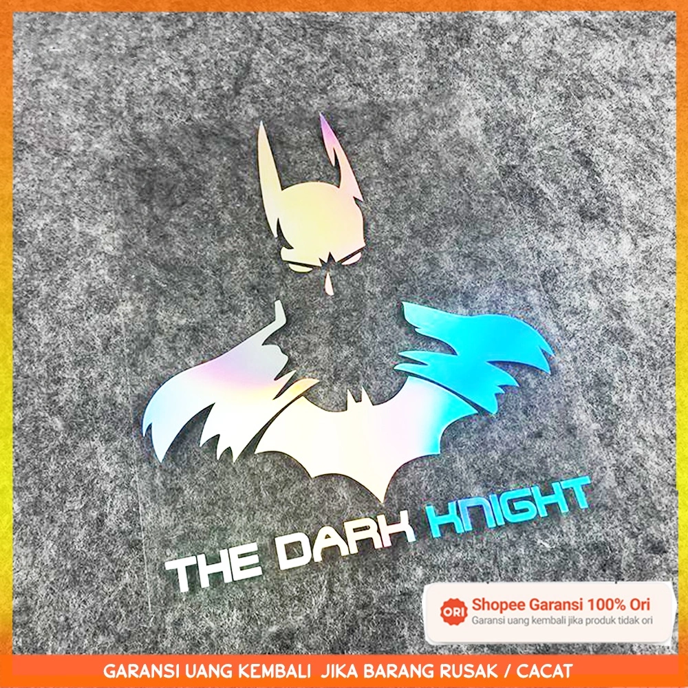 Masseri - Stiker THE DARK KNIGHT Sticker motor dan mobil juga Helm bahan Doff Made in Germany
