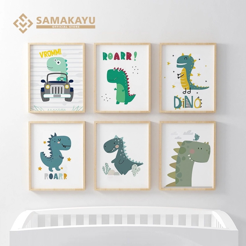 Dino Pajangan Dinding Dinosaurus Dekorasi Rumah Dino Kamar Anak