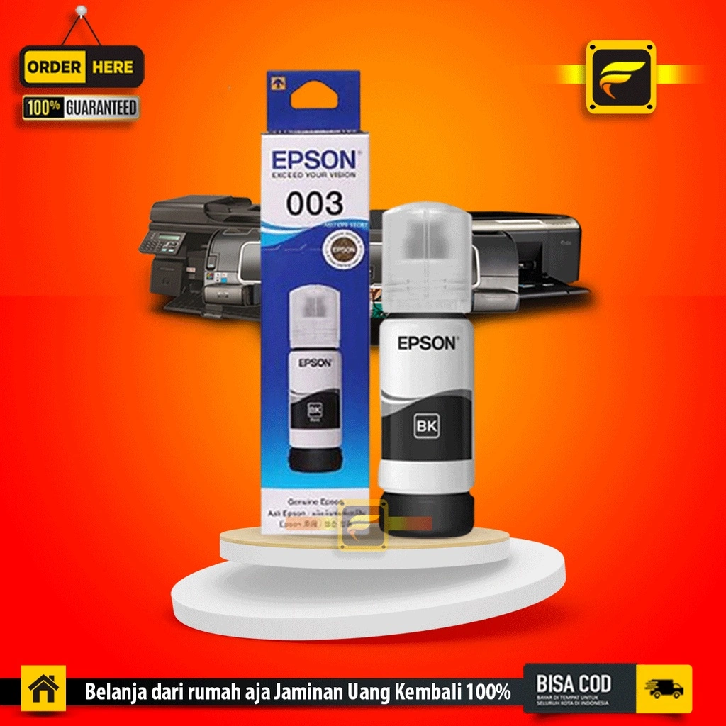 Tinta Epson 003 black SERIES L3110 L3150 L3100 L1110 L3101 L5190