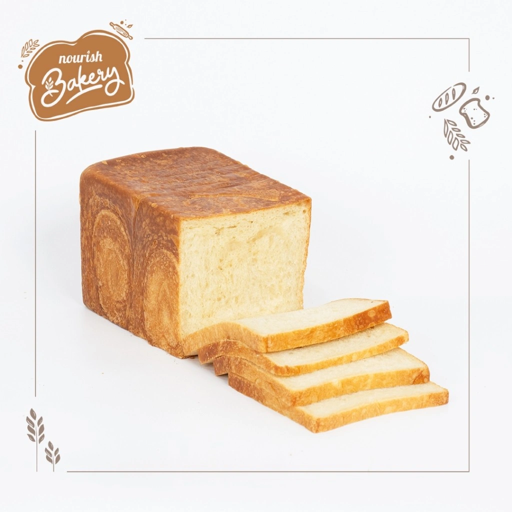 Classic Loaf - 100% Sourdough Loaf Long Fermentation, Roti Tawar Sourdough Slices 500gr