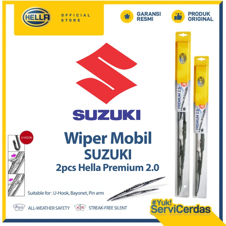 Wiper Mobil SUZUKI - HELLA Premium 2.0
