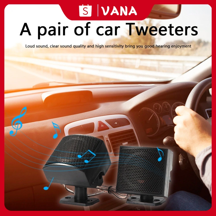 TP-008A 500W Maksimal Efisiensi Tinggi Tweeter Speaker Stereo Audio Mobil Sepasang
