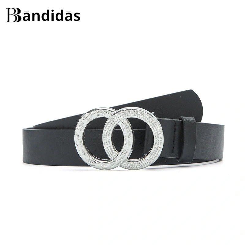 BANDIDAS - Ikat Pinggang Wanita Kulit Belt Wanita Gesper Wanita Sabuk Kulit Ring 2