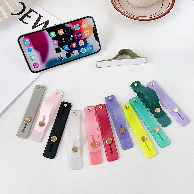 Silicone Phone Holder Stand Universal Strap Bracket For iphone android