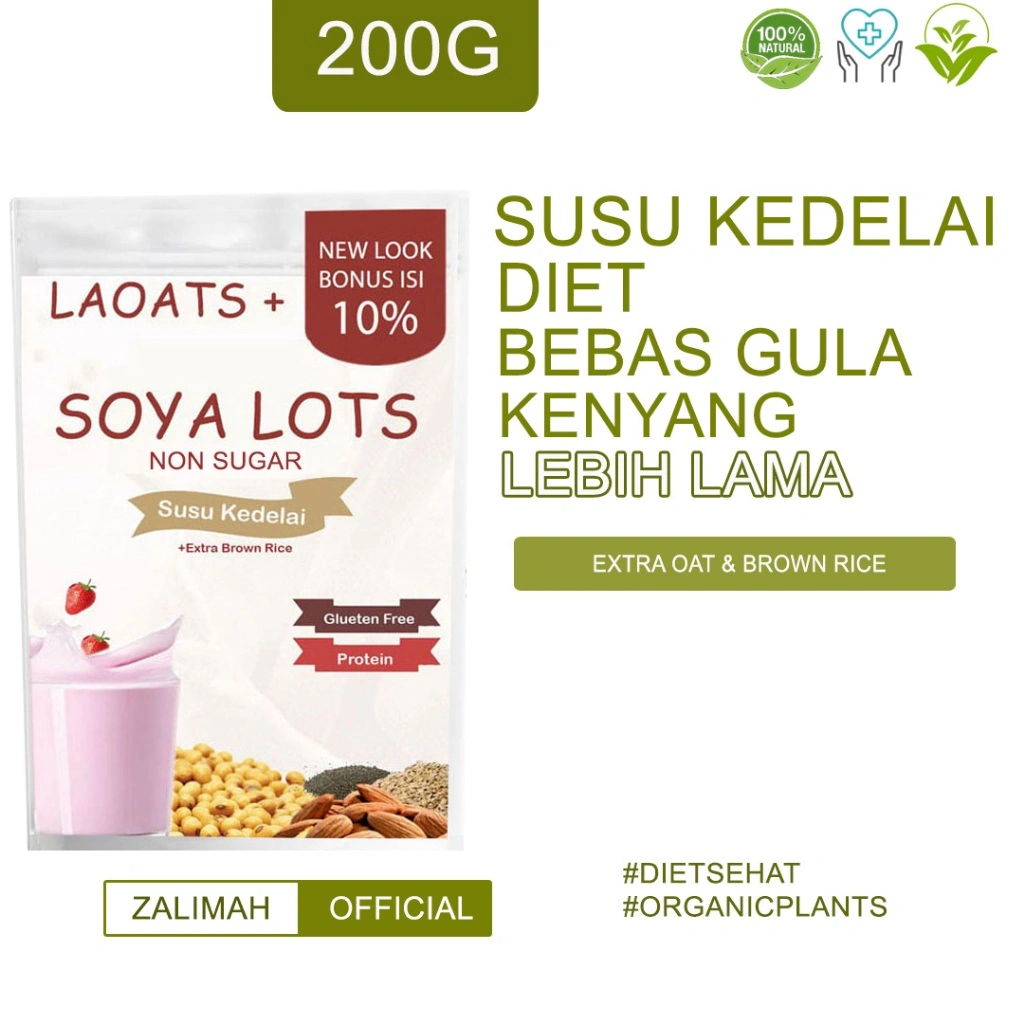 Susu Protein Otot Susu Kedelai Whey Protein Meal Replacememt Susu Oat Bubuk Kedelai Non Sugar Laoats