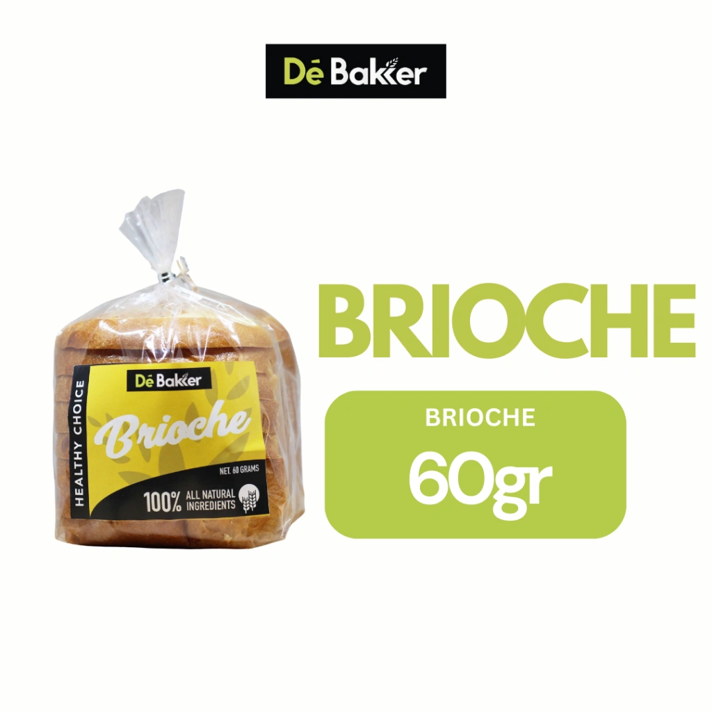 De Bakker Bread Brioche Roti Mentega Enak