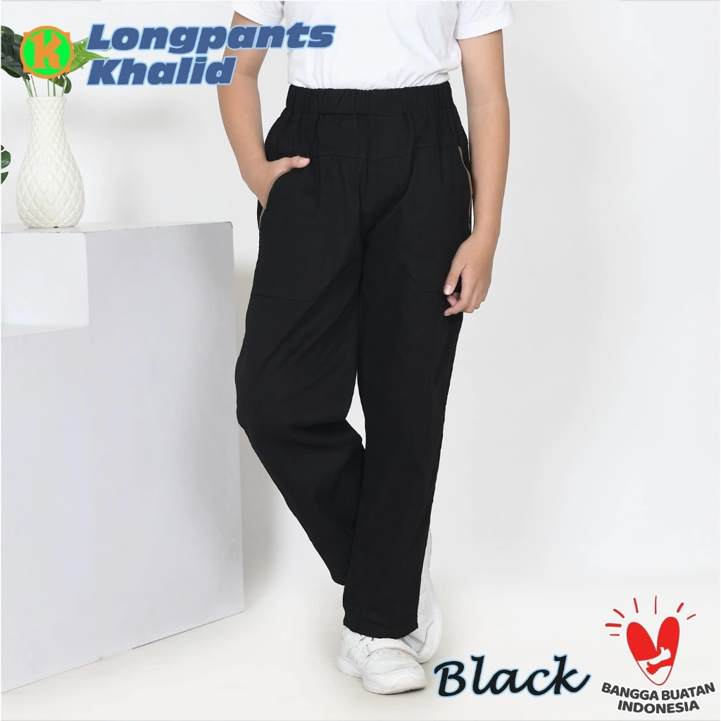 CELANA CHINOS PANJANG ANAK DAN DEWASA LEBAR & PREMIUM / LONGPANTS KHALID BY KHALID FASHION