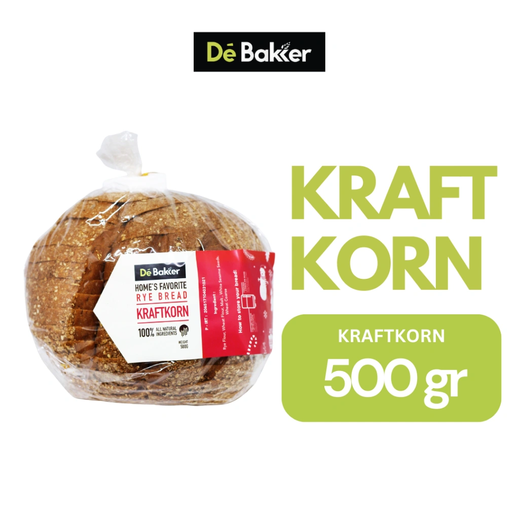 De Bakker Bread Kraftkorn Roti Diet Enak