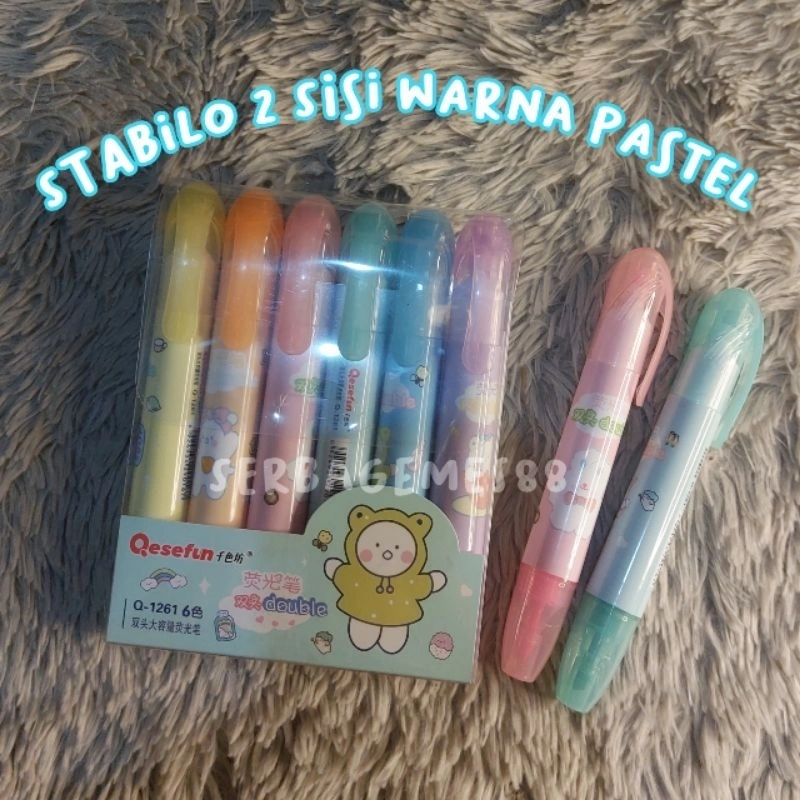 serbagemes88 - (1PCS) STABILO / STABILO PASTEL / STABILO PERPCS / STABILO LUCU / HIGHLIGTER