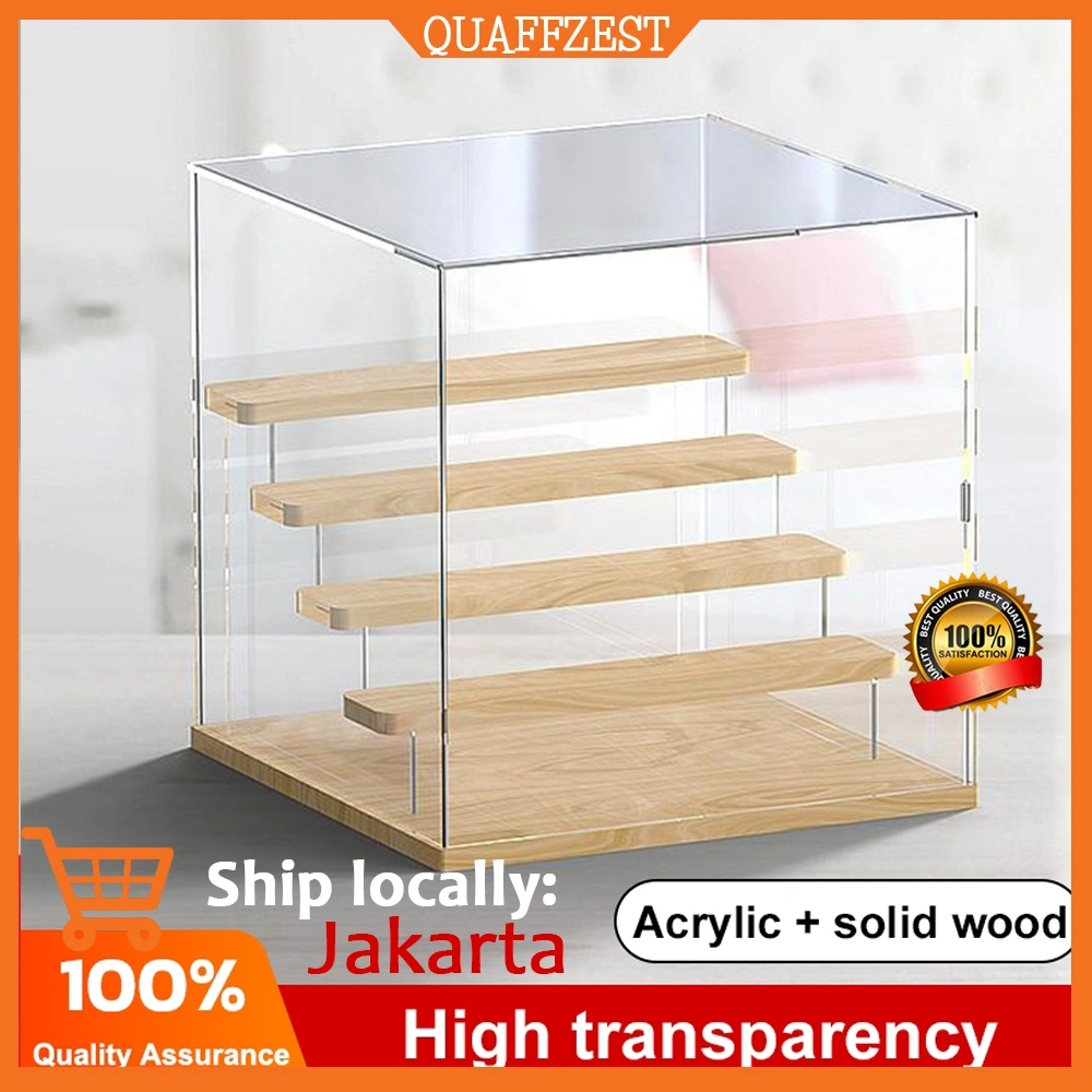 Transparent Display Box Rak Display Mainan / Rak Pajangan / Wall Mounted Display Box Rak Acrylic Display Box Organizer Transparan Action Clear Acrylic Display