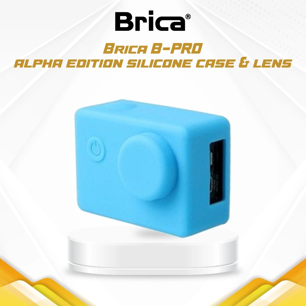 YIIKOO Brica B-PRO Alpha Edition Silicone Case & Lens Cap BIRU ORIGINAL PROMO CUCI GUDANG MURAH MERIAH