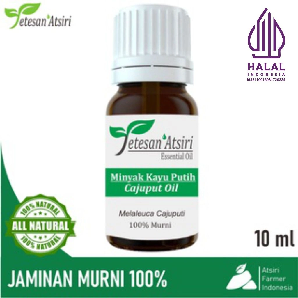 10ml minyak atsiri kayu putih minyak kayu putih murni cajuput essential oil minyak esensial aroma