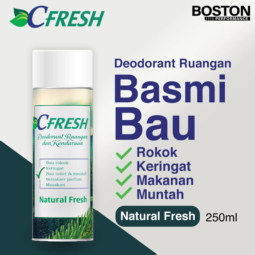 (Natural Fresh) Parfum Mobil dan Ruangan, Pewangi Mobil C-FRESH