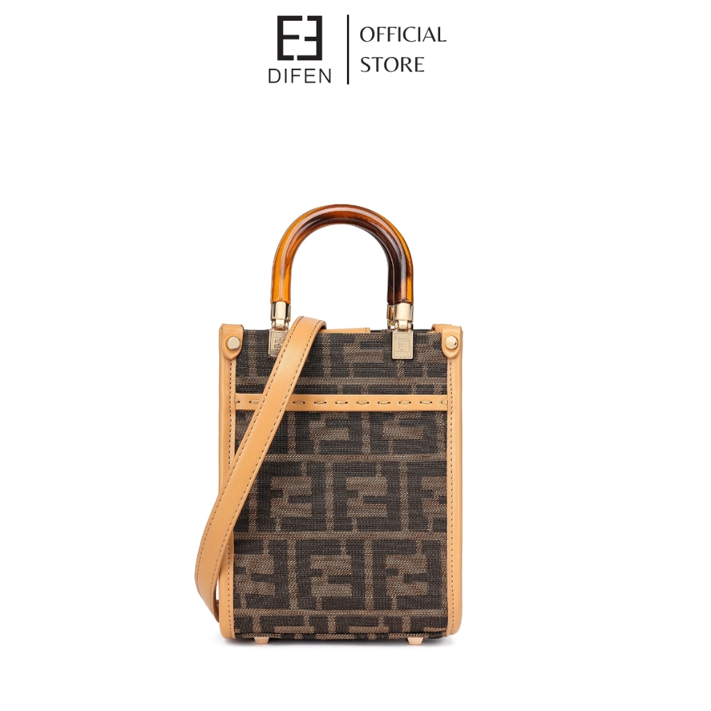 DIFEN Tas Selempang Wanita Sling Bag Wanita Shoulder Bag tas mini Handle Bag tas wanita import