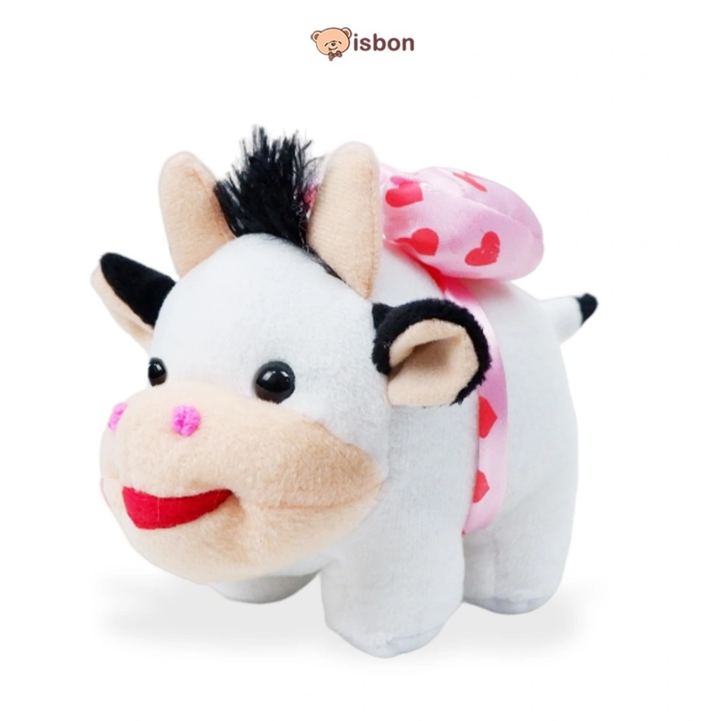 Boneka Sapi ISTANA BONEKA Sapi Pita lucu halus
