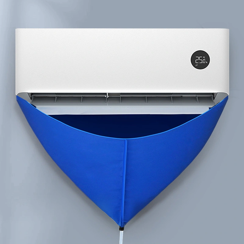 Set Pembersih AC Lengkap Sarung Sikat Selang Plastik Anti Bocor dengan Pipa Air Alat Pembersih Tanpa Bongkar Pasang Plastik Cuci AC Air Conditioner Cleaning Cover Waterproof