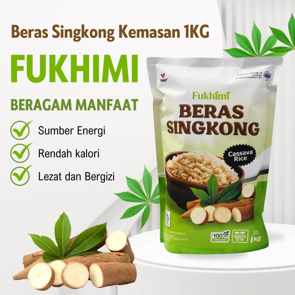 Fukhimi Beras Singkong Kemasan 1kg
