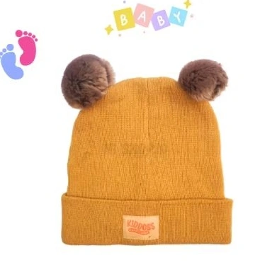 Kupluk anak 1 warna rajut halus/ topi anak 0-4 tahun