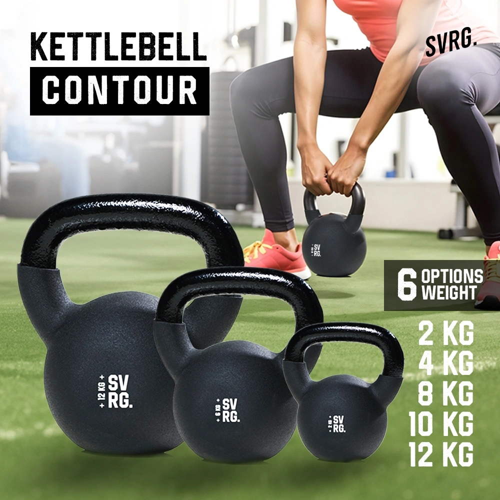 SVRG. Kettlebell Contour 2.0 - Neoprene Coated
