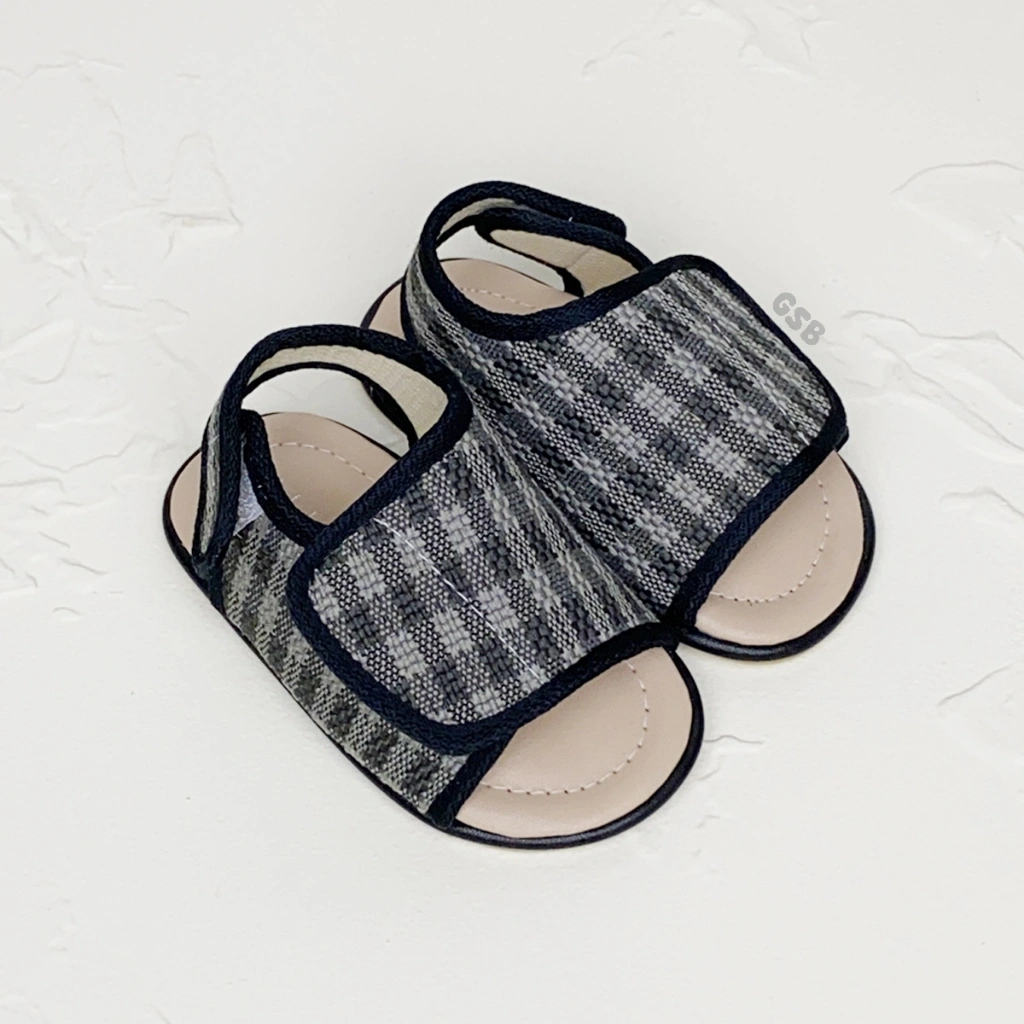 sandal bayi laki laki perempuan 0 12 bulan S12 Hitam