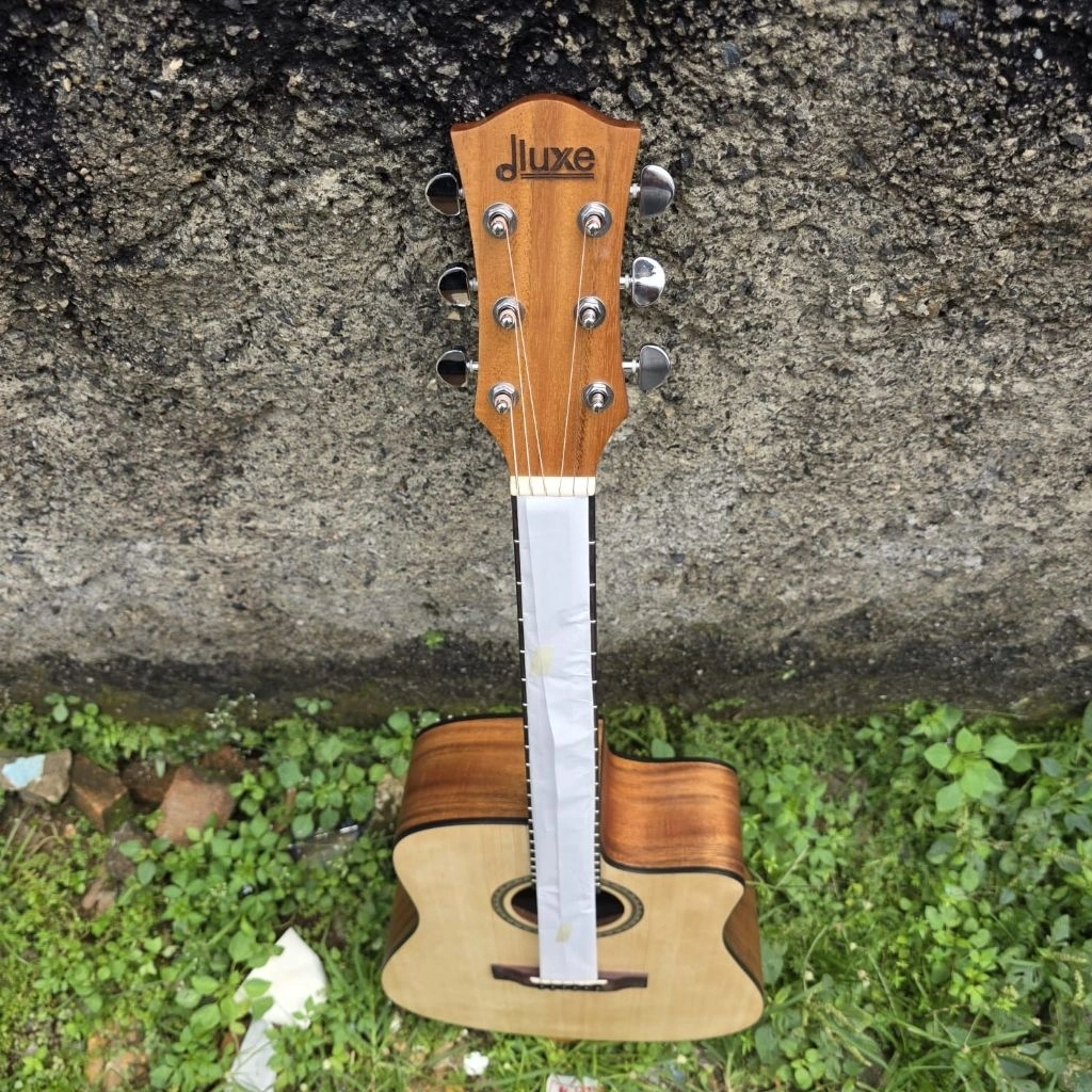 GITAR AKUSTIK DLUXE DW 110 ORIGINAL PABRIKAN GITAR ACOUSTIC DLUXE