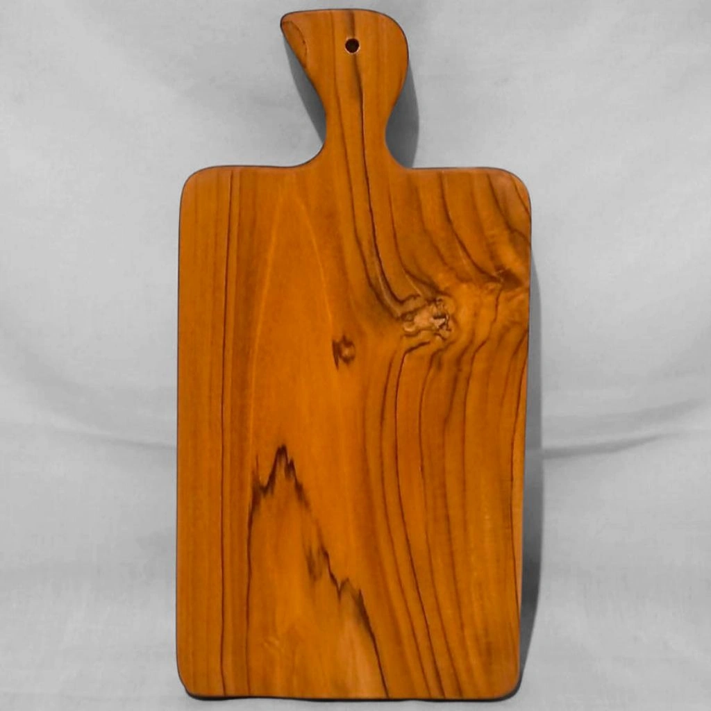 Talenan Kayu Jati Natural 36x18 cm – Talenan Dapur Premium Anti Bakteri