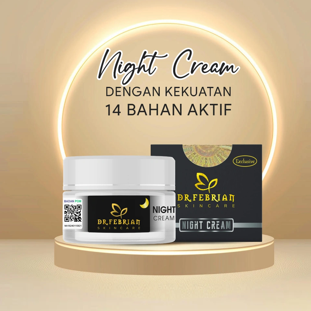 Dr Febrian Skincare Night Cream Exclusive