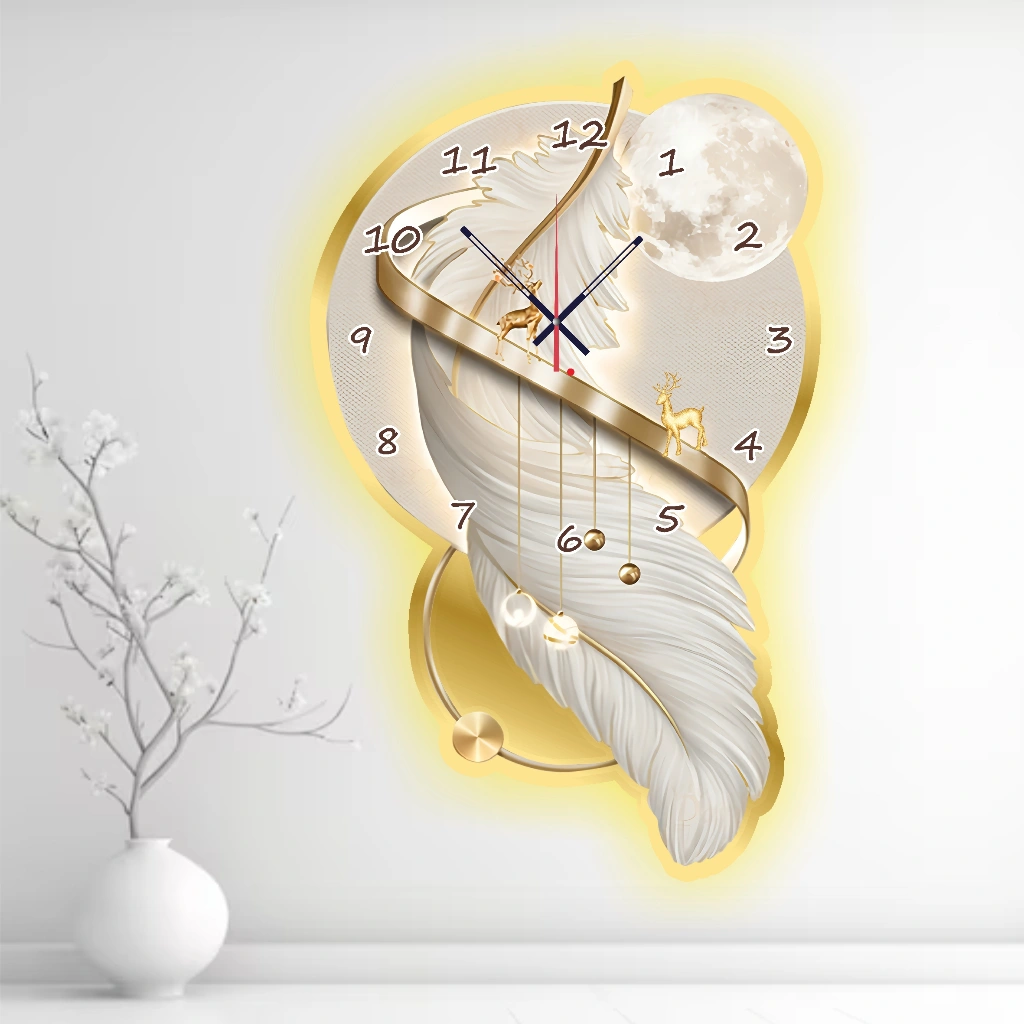 JAM DINDING VINTAGE UNIK KLASIK WALL CLOCK HIASAN RUANG TAMU KAMAR TIDUR MINIMALIS MURAH MEWAH