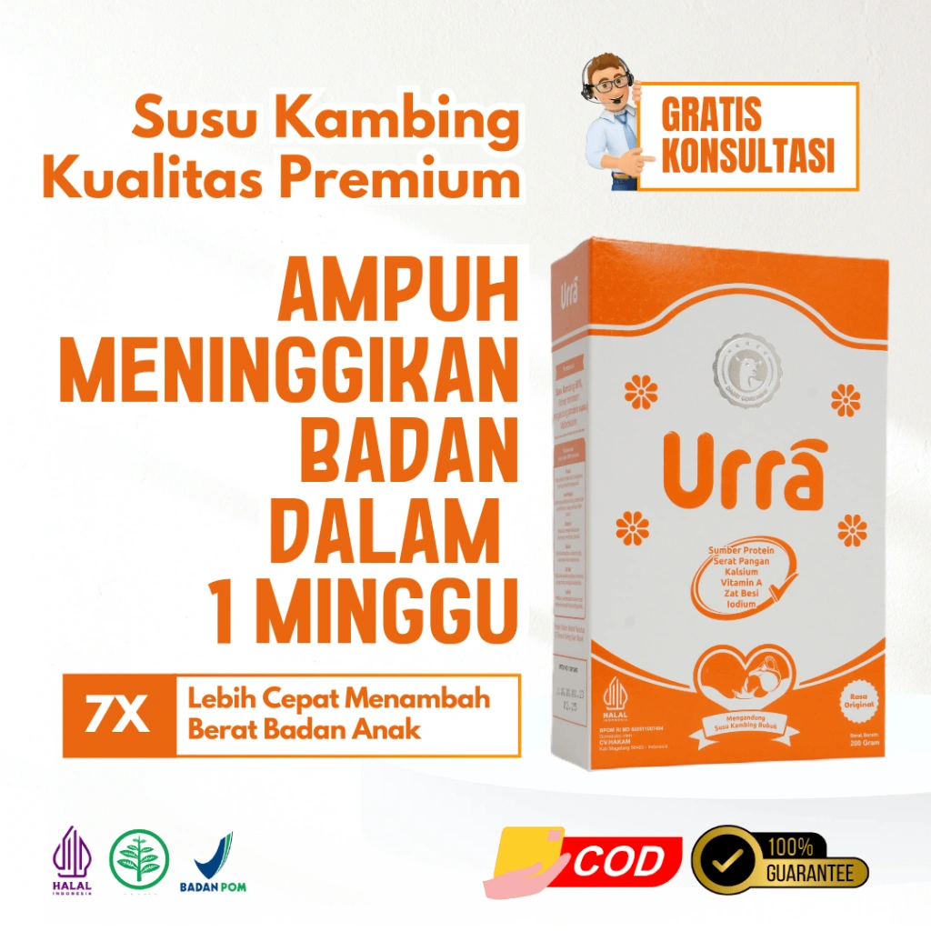 Susu Urra Peninggi Badan Anak Usia 1 - 12 Tahun Original