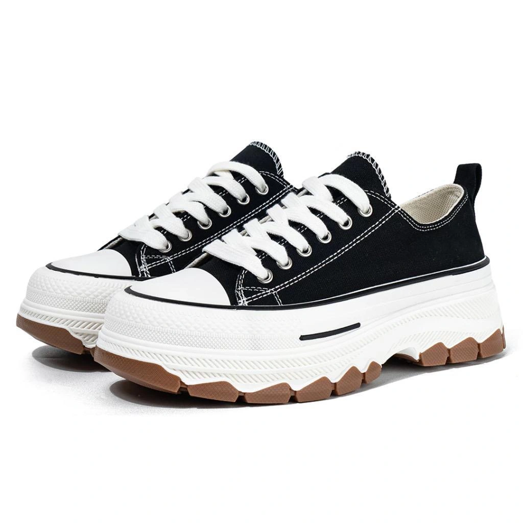 Jimi Low New 2024 Sepatu Sneakers Canvas Bertali Model Low School Women Shoes Shoes Free Box