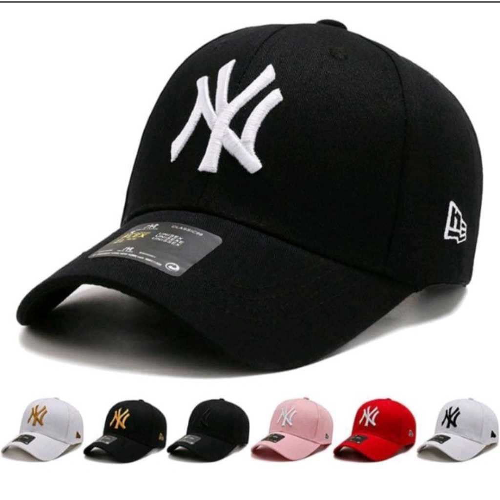 (COD)Topi Baseball Bordir NY Fashion Olahraga Pria Dan Wanita Terbaru High Quality