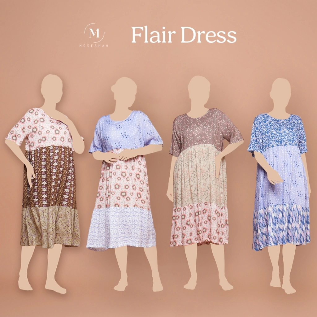 Moseshah Nursing Flair Dress