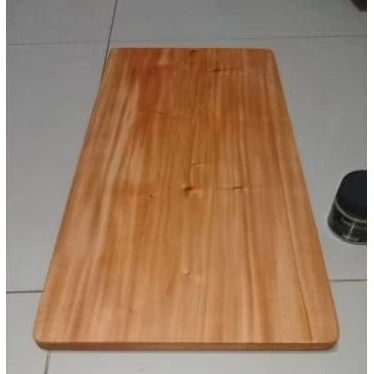 TALENAN KAYU JUMBO SOLID TANPA SAMBUNGAN /PREMIUM FLAT/ DATAR, PASTRY BOARD, TATAKAN ALAS ADONAN KUE, FOOD GRADE ALAMI TANPA BAHAN KIMIA.