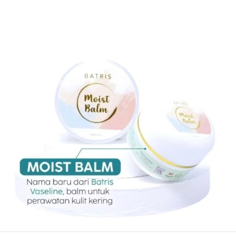 Batris Vaseline  berganti nama jadi Moist Balm 30 gr