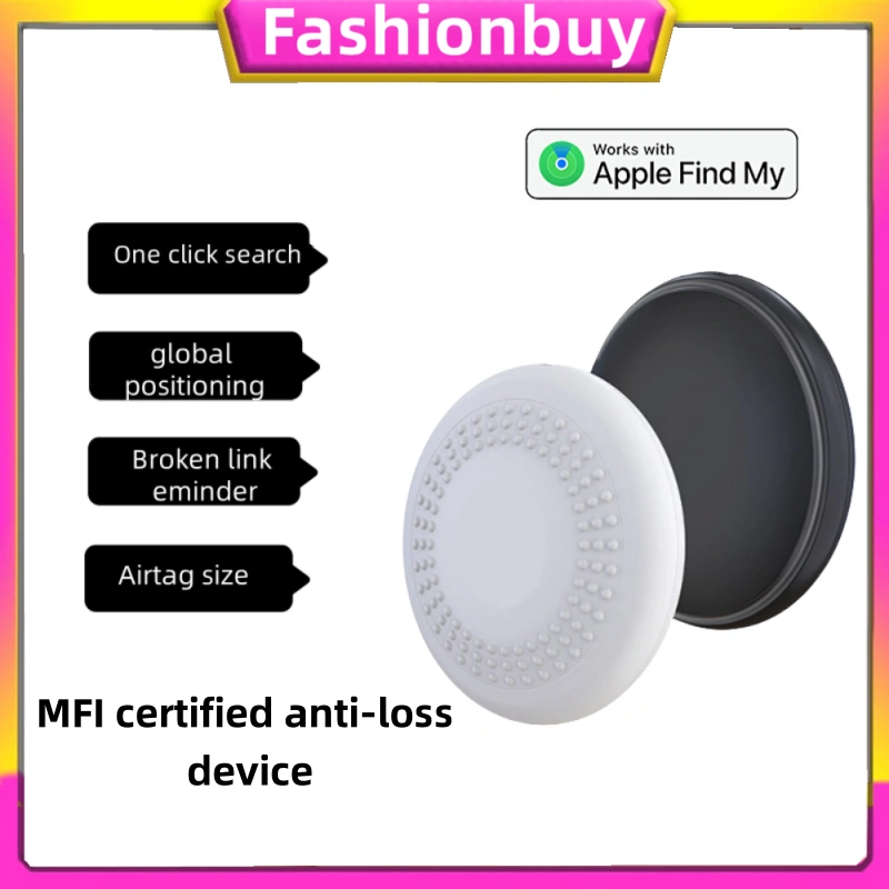 【COD】GPS Tracker Find My - Pelacak Mini Global tanpa SIM Card, Jarak Tak Terbatas untuk Sepeda, Motor, Tas & Hewan, Compatible dengan iPhone & iPad