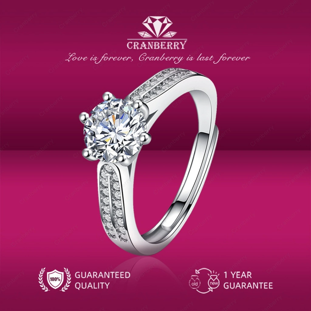 Cincin Wanita Jewellery Ring Couple Couple  Aksesoris Wanita Couple Pasangan Cowo Pria Adjustable Berkualitas High Quality Grade  5A     Berlapis Anti Karat Luntur Berubah Garansi 1 Tahun  R06