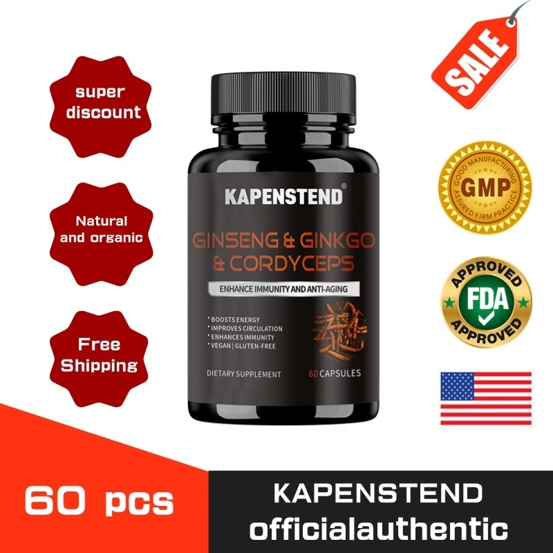 Ginseng + Ginkgo + Cordyceps dapat meningkatkan fungsi kardiovaskular dan memperkuat otak