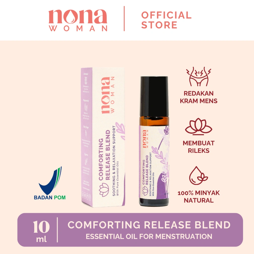 NONA WOMAN Pereda Nyeri Haid | Comforting Release Blend | Essential oil | 10ml