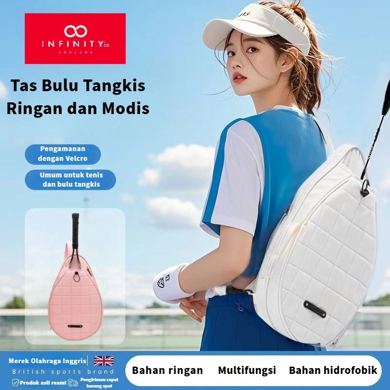 Tas badminton mudah dan ringan tas olahraga multifunksional dan kapasitasbesar Raket tenis universal