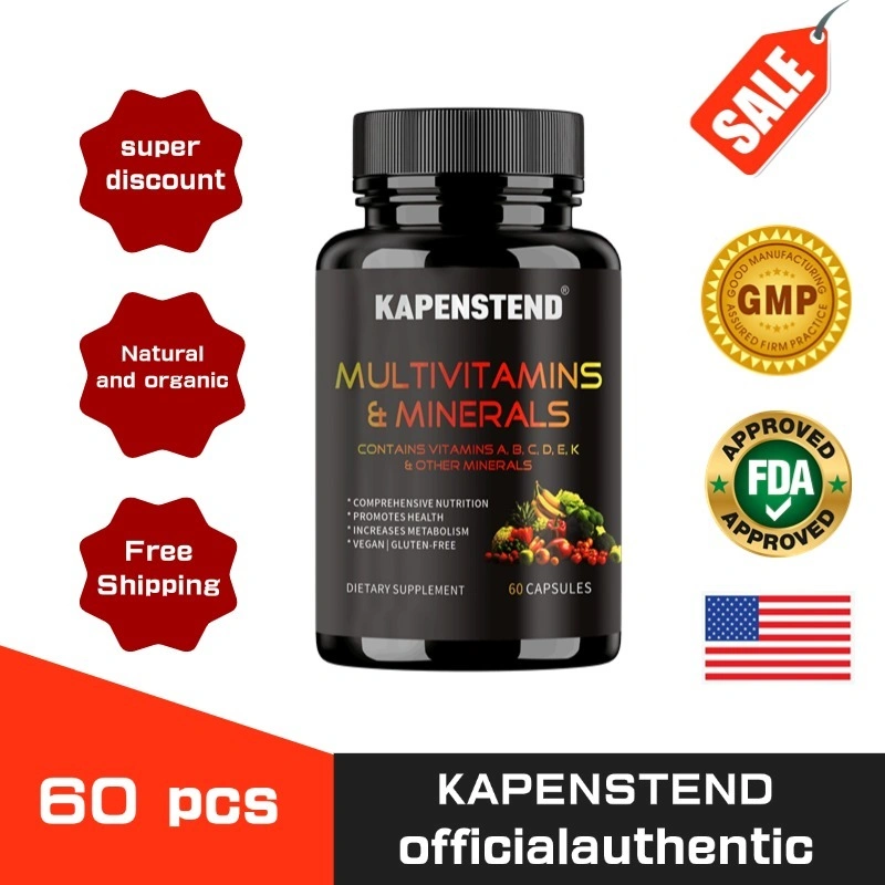 Multivitamin dan mineral dapat meningkatkan energi dan kekuatan, serta meningkatkan kekebalan tubuh.