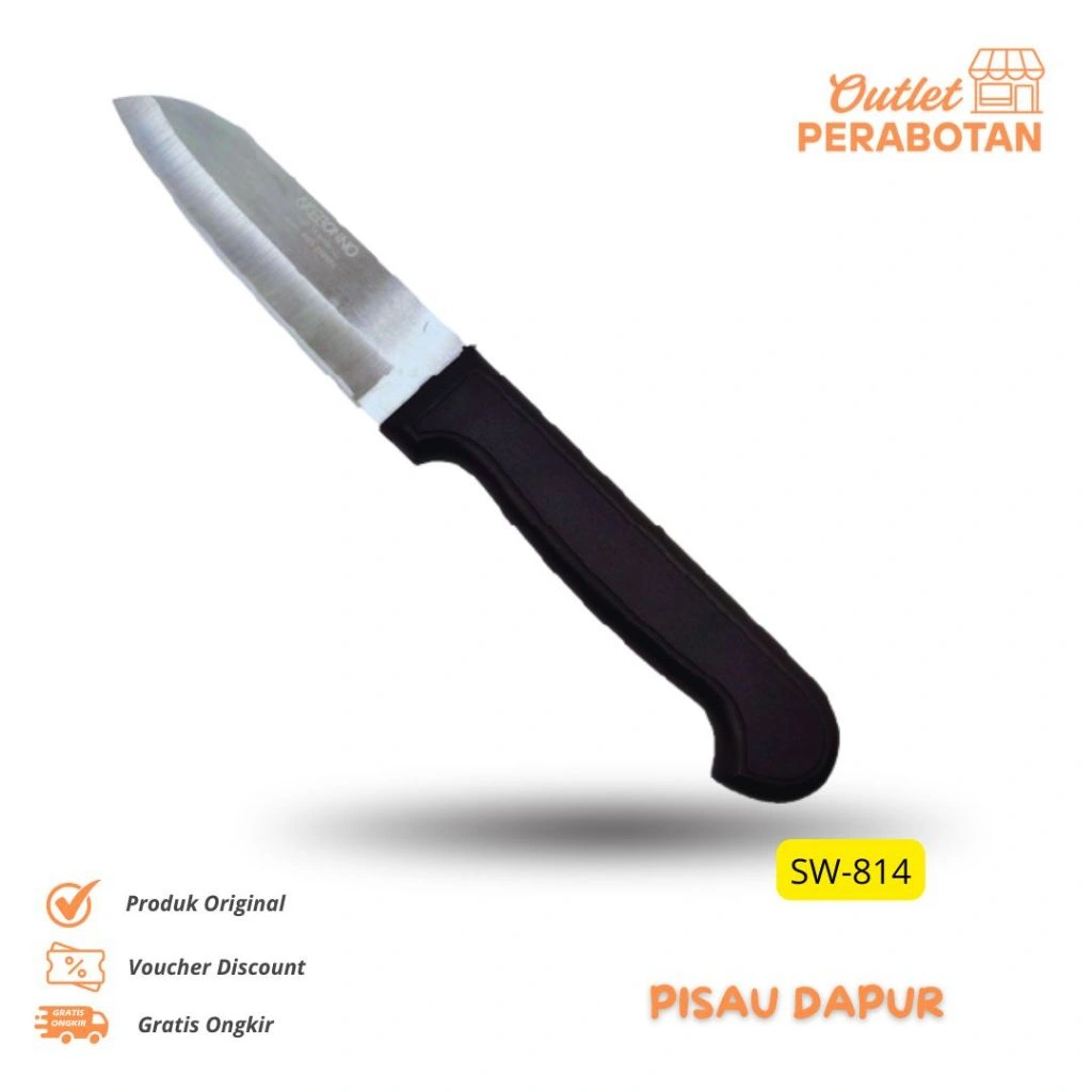 PISAU DAPUR SW-814 S/S KNIFE (NP)