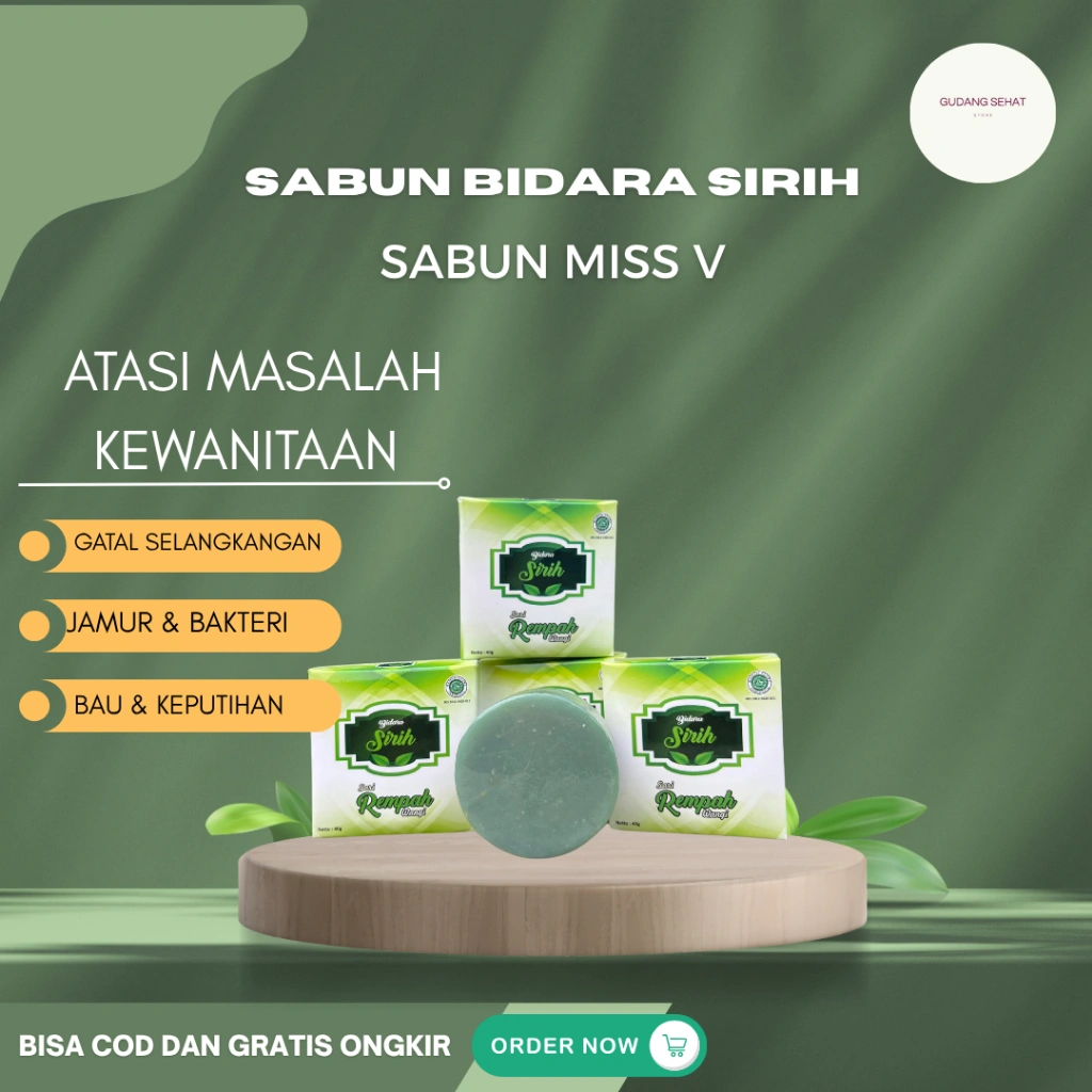 SABUN MISS V AMPUH | WANGI DAN KESET | KEPUTIHAN GATAL DAN BAU | RUAM GATAL | GATAL SELANGKANGAN