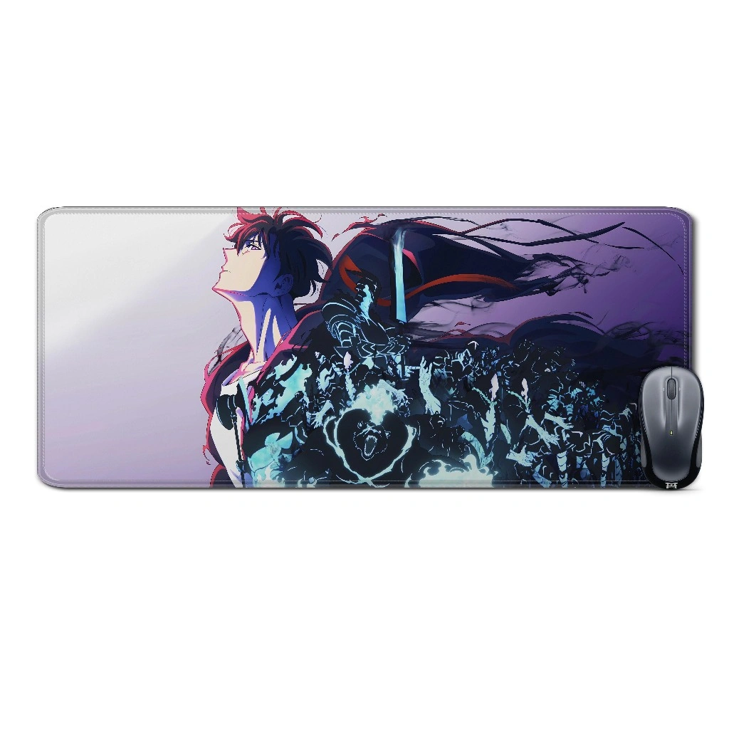 Deskmat mousepad extended anime 	SOLO LEVELING VISUALKEY	-	ORE DAKE LEVEL UP NA KEN	material Rubber