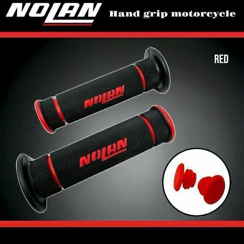 HandFat HandGrip Motor Nolan Model RCB HG55 + JalU Stang Chrome Model PCX Universal Semua Motor Bisa Untuk Semua Jenis Motor