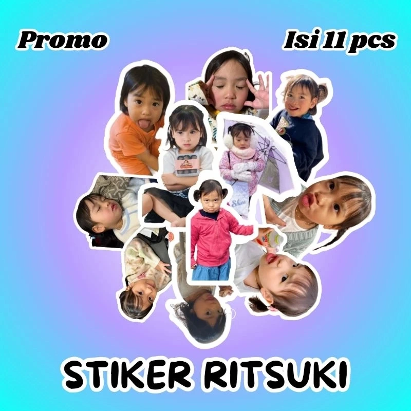 Stiker Ritsuki Murah Sesuai Varian