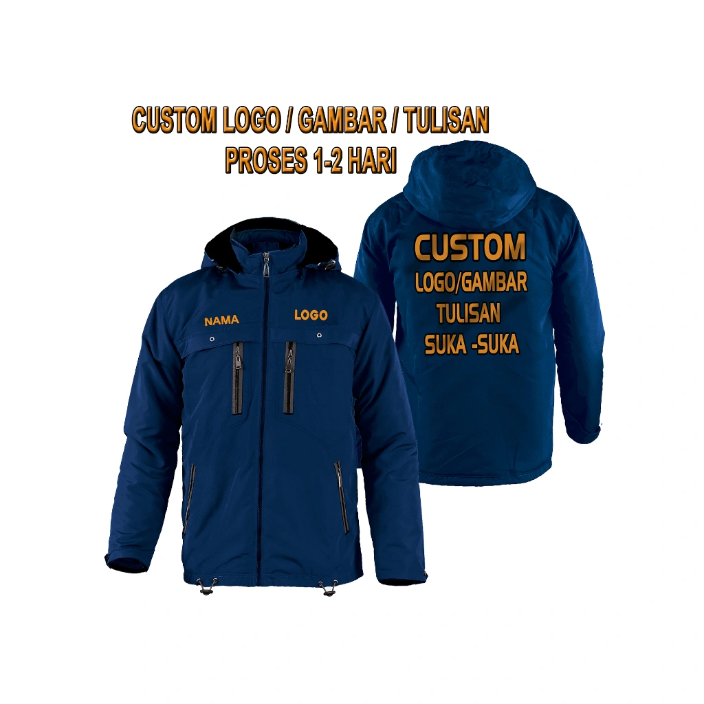 JAKET CUSTOM SUKA SUKA | ESPORT GAMING / MOTOR/ OJOL / ORGANISASI / PERGURUAN SILAT SABLON