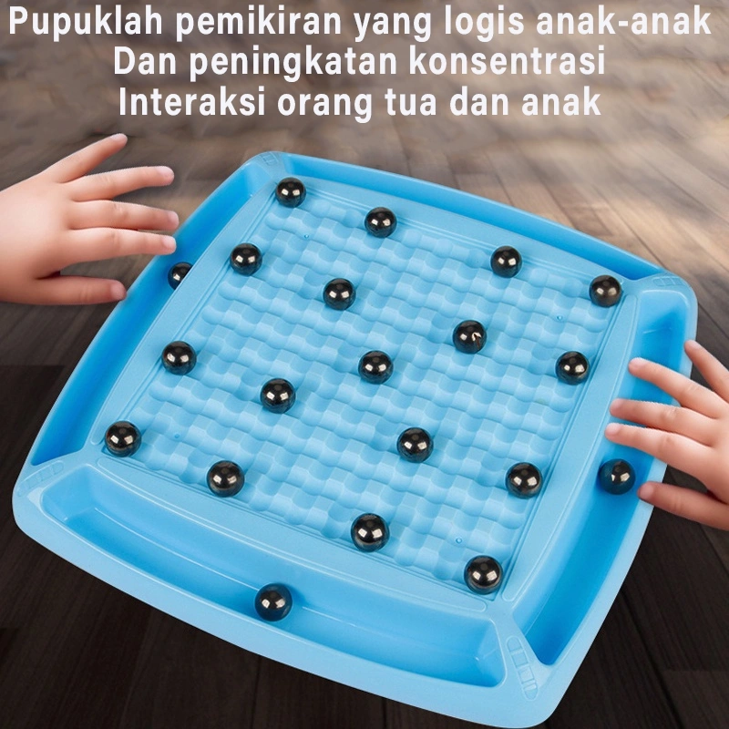20/30/40 PCS Chess Game Magnet Catur Chess Board Permainan Papan Magnetik Pertempuran Magnetic