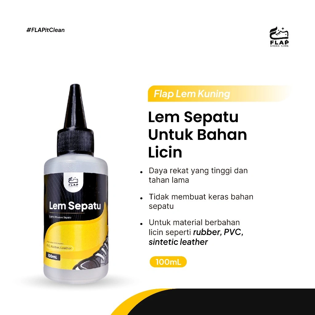 Flap Shoes Care - Lem Sepatu Super Kuat Tahan Air