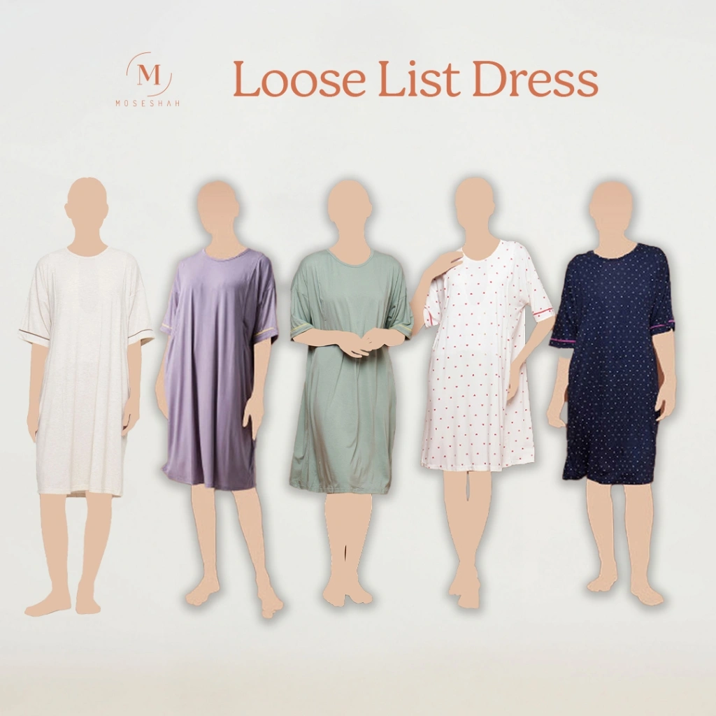 Moseshah Nursing Loose List Dress